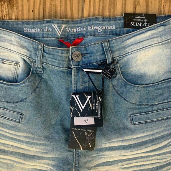 Versace 1969 Men Studio Vestiti Eleganti Jeans - Picture 2 of 6